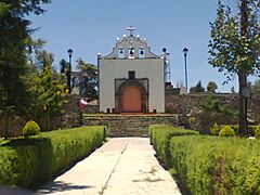 IGLESIA DEL SEÑOR DE LA ASCENSIÓN DE TLAMAPA, AXAPUSCO, ESTADO DE MÉXICO, MÉXICO.