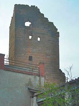Restos del castillo de Albagés