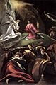 La Oracion del huerto El Greco 1605