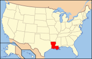 Map of USA LA.svg