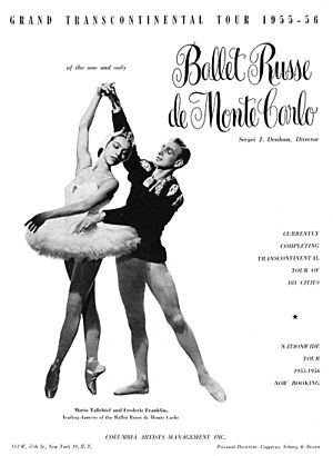 Archivo:Maria Tallchief in Ballet Russe de Monte Carlo ad