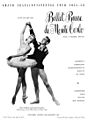 Maria Tallchief in Ballet Russe de Monte Carlo ad