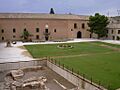 Rueda - Plaza de San Pedro - Vista desde claustro