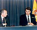 Rueda de prensa conjunta del presidente del Gobierno con el presidente de la Comisión Europea