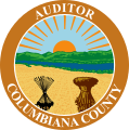 Seal of Columbiana County (Ohio) Auditor