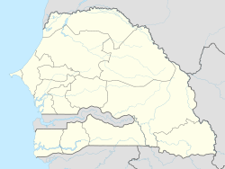Dakar ubicada en Senegal