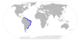 Sphyrna tudes distribution map