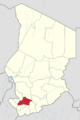 Tandjilé map