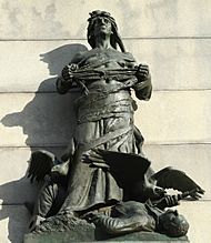 Archivo:"War", W. face of Wm. T. Sherman Memorial