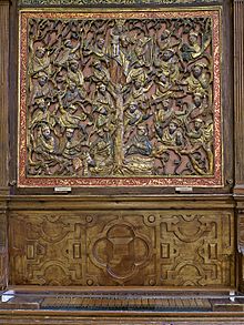 Archivo:Árbol de Jessé, Órgano de Salinas (Catedral Vieja de Salamanca)