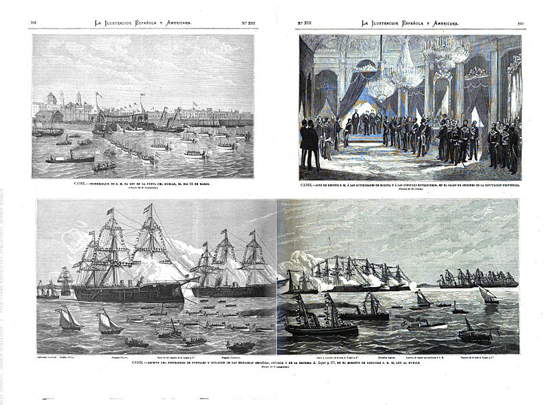 1877-04-08, La Ilustración Española y Americana, Páginas 232 y 233