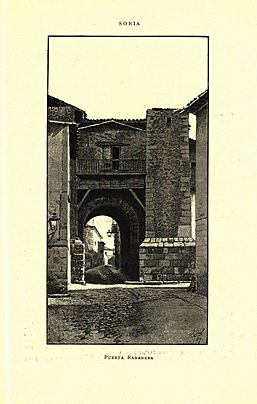 Archivo:1889, España, sus monumentos y sus artes, su naturaleza e historia, Soria, Puerta Rabanera, Isidro Gil
