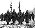 442nd RCT citation presentation in Bruyères 1944-11-12