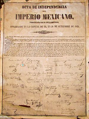 Archivo:Acta de Independencia del Imperio Mexicano