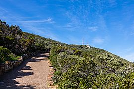 Antiguo faro, Cape Point, Sudáfrica, 2018-07-23, DD 90