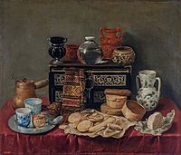 Antonio de Pereda y Salgado - Still-Life with an Ebony Chest - WGA17174.jpg
