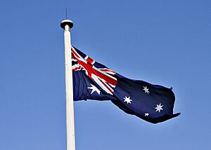 Archivo:Australian flag fullmast