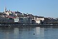 Beautiful view of budapest mathew chruch