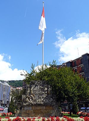 Archivo:Bilbao flag and COA