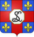 Blason ville fr Suresnes (Hauts-de-Seine)