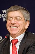 César Gaviria, World Economic Forum on Latin America 2009 (cropped)2