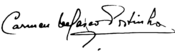 Carmen Portinho signature.svg