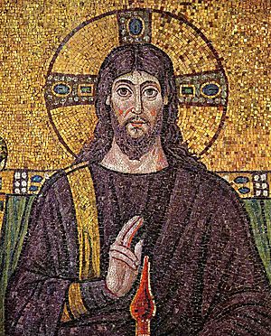 Archivo:Christus Ravenna Mosaic