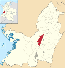 Yotoco ubicada en Valle del Cauca