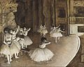 Edgar Degas - Ballet Rehearsal on Stage - Google Art Project