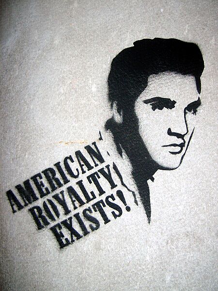 Elvis Presley Stencil