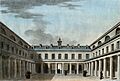 Entrée du Lycée Bonaparte, ci-devant Cloître du Capucins, Rue Ste. Croix Chaussée d'Antin