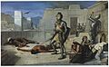 Felix Parra Episodios de la conquista La matanza de Cholula