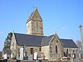FranceNormandieMaisoncellesLaJourdanEglise