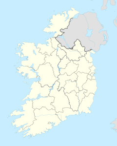 Newcastle ubicada en Irlanda