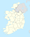Ireland adm location map