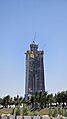 Jeddah Tower in May 2025 after construction resumes