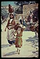 Luke 2-40. Mary and child Jesus in Nazareth LOC matpc.23113