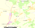Map commune FR insee code 89404