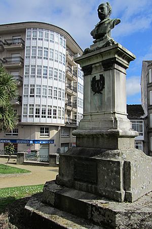 Archivo:Monumento a Juan Montes en Lugo