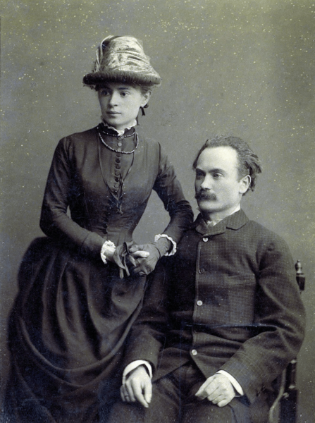Olha and Ivan Franko