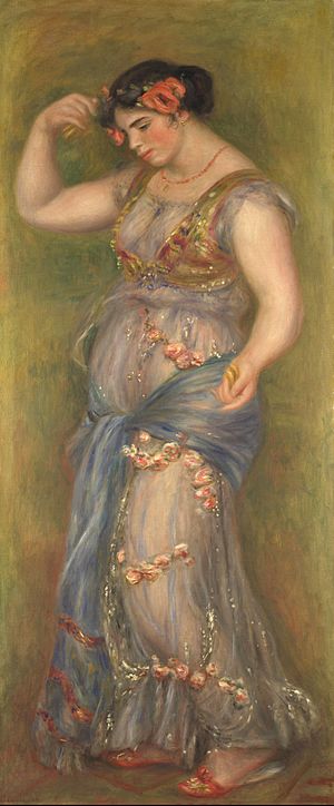 Archivo:Pierre-Auguste Renoir - Dancing girl with castanets