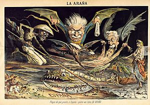 Archivo:Plagas de que pronto, á España - quiere ver libre La Araña, número 5