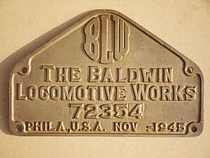 Archivo:Plaque de constructeur BALDWIN 141-R-541