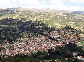 Vista panorámica de Pomabamba en 2016