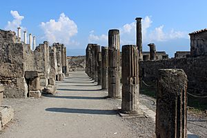 Archivo:Pompeya. Templo de Apolo. 01