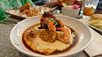 Probably the best shrimp & grits I've ever had, ever Cochon Butcher New Orleans