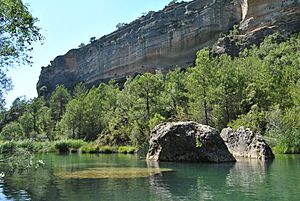Archivo:River Jucar - Cortados de Villalba - Cuenca - Spain - panoramio