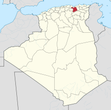 Sétif in Algeria 2019.svg