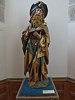 Archivo:Santiago Peregrino (Museo de los Caminos). Astorga
