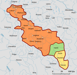 Silesia en el temprano período de fragmentación e invasiones de Polonia (1172-1177)